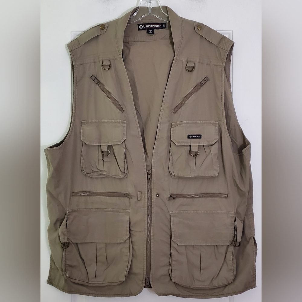 Tamrac World Correspondent's Vest Photographer Reporter Safari - Size XL - GUC